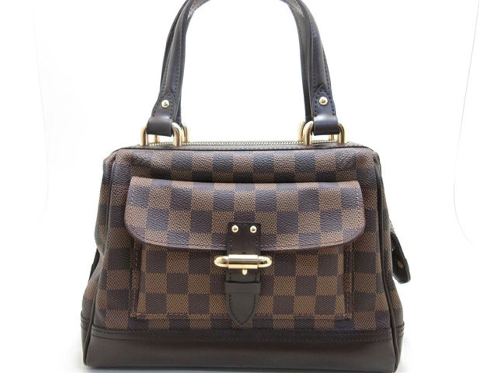 LOUIS VUITTON Knightsbridge Handbag Damier Ebene Brown
